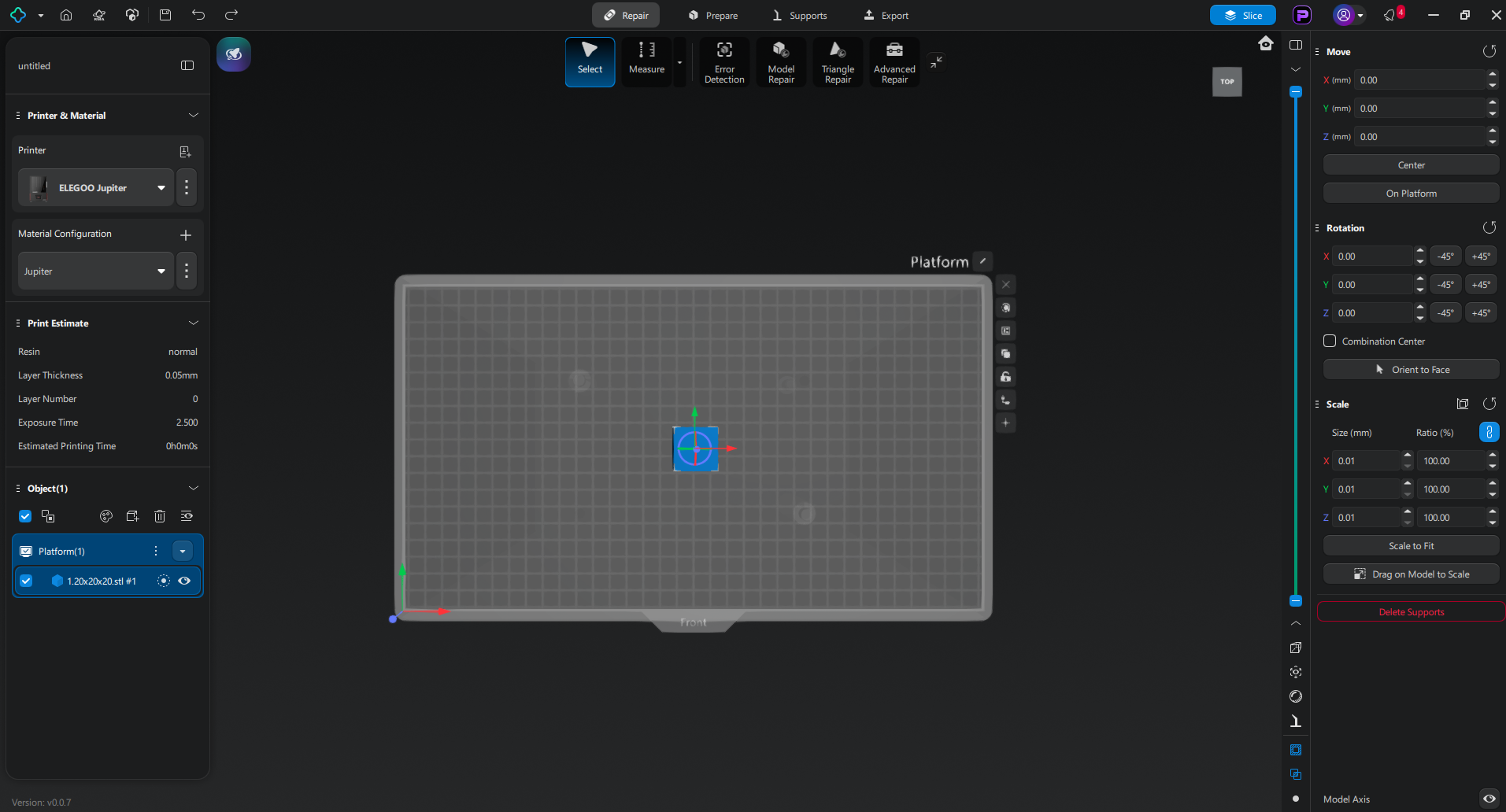 Main Viewport Screenshot